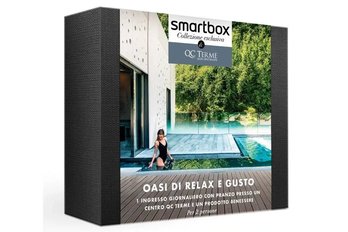 Oasi di relax e gusto di Smartbox Il regalo di Natale perfetto? Emozioni da vivere per il mondo o a tavola